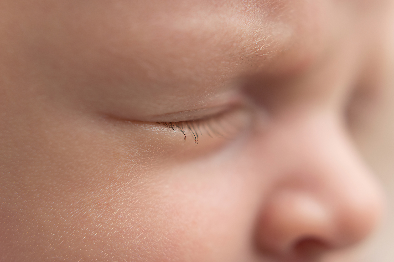 close up detail of newborn baby eye lashes-macro shot-tabatha sue photography-photography near cleveland ohio-baby photoshoot.jpg