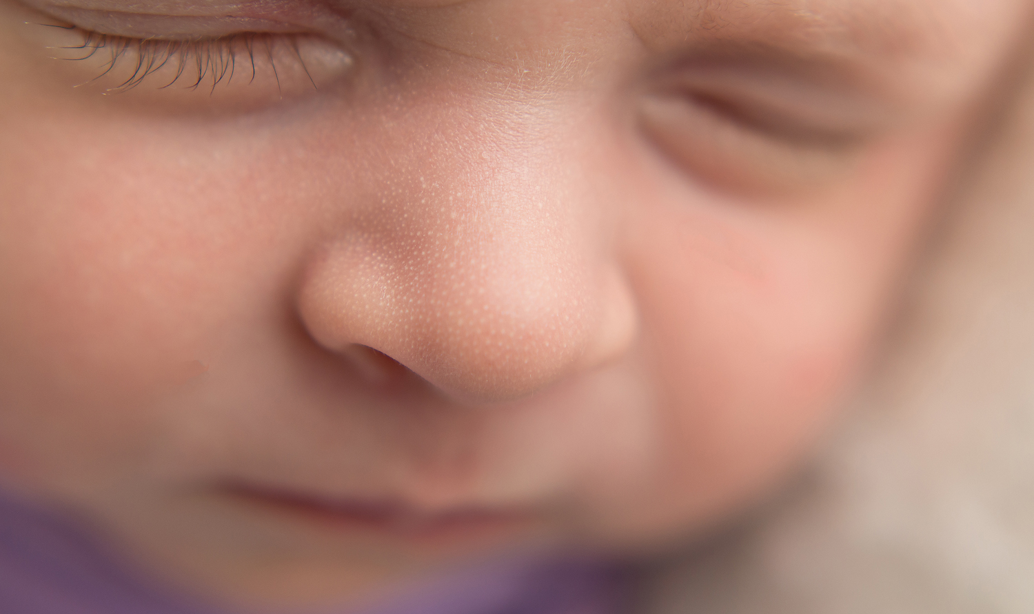 close up detail of newborn baby nose-macro shot-tabatha sue photography-photography near cleveland ohio-baby photoshoot.jpg